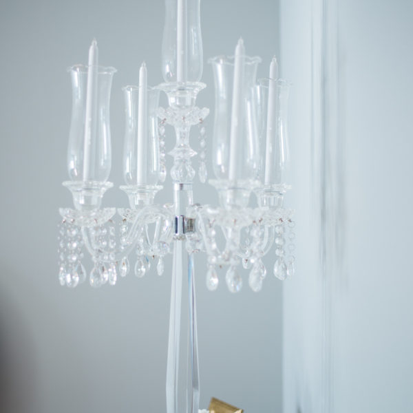 Luxe Crystal Clear Chandelier (1)